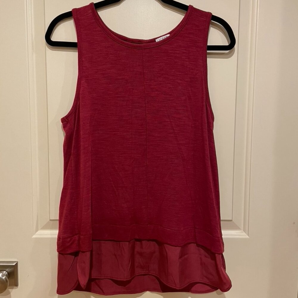 J. Crew Layered Hem Tank Top